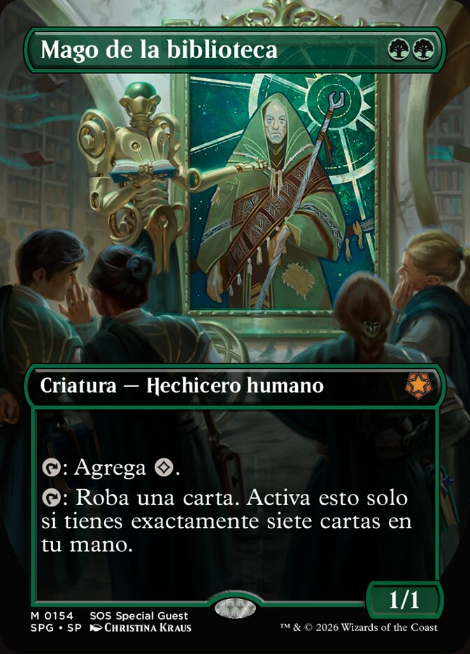 Mago de la biblioteca