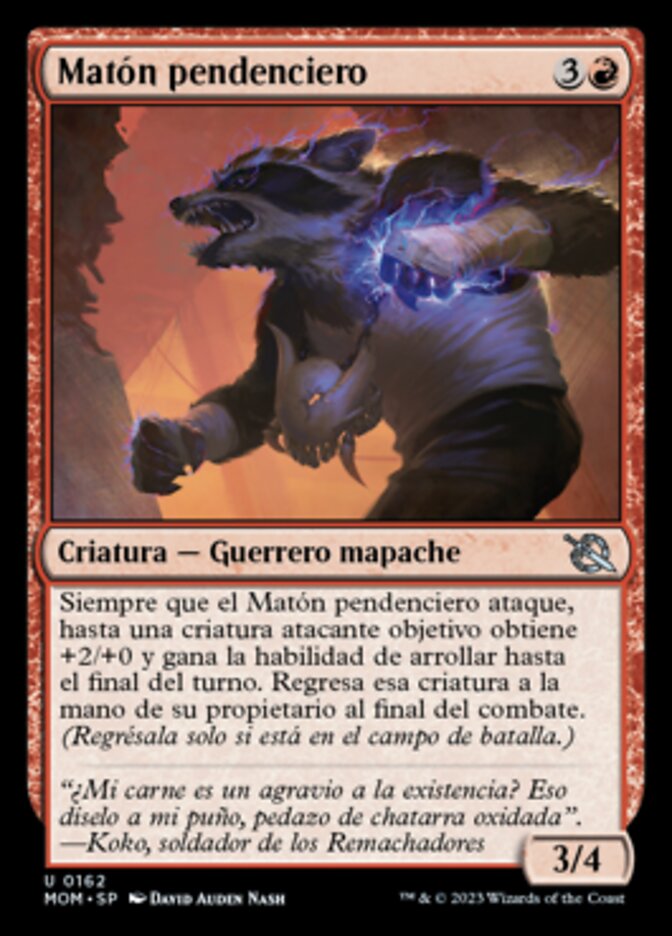 Matón pendenciero