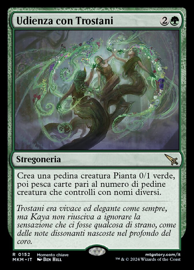 Udienza con Trostani