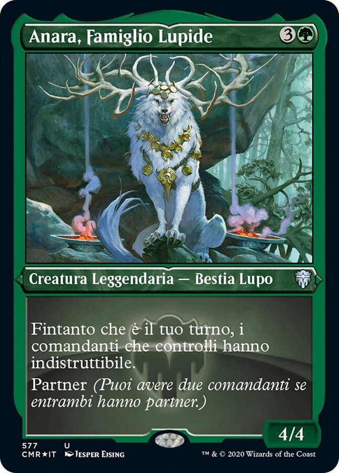 Anara, Famiglio Lupide