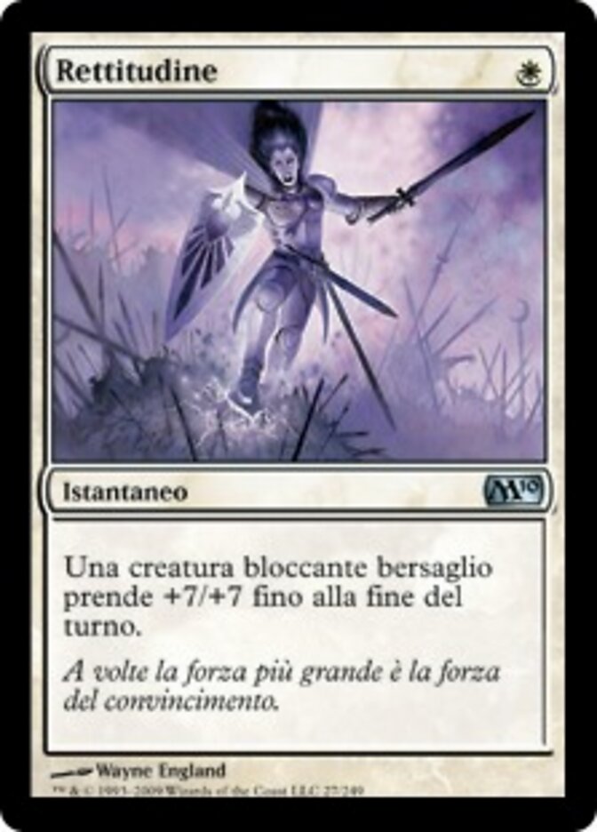 Rettitudine