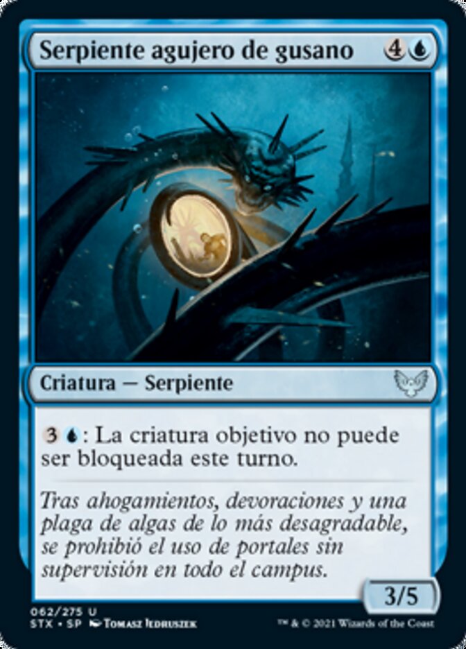 Serpiente agujero de gusano