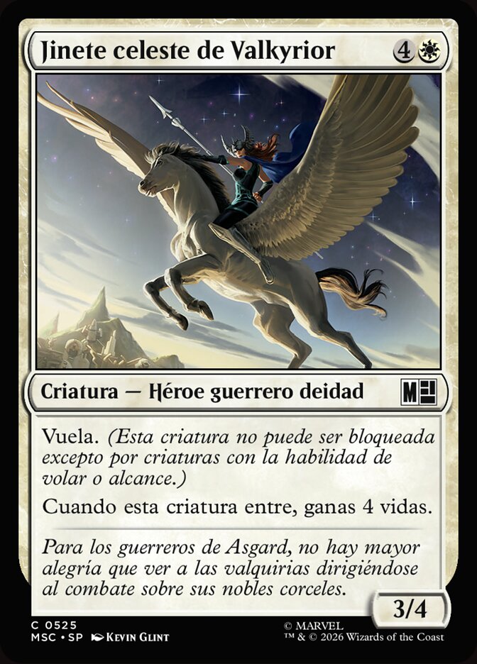 Jinete celeste de Valkyrior
