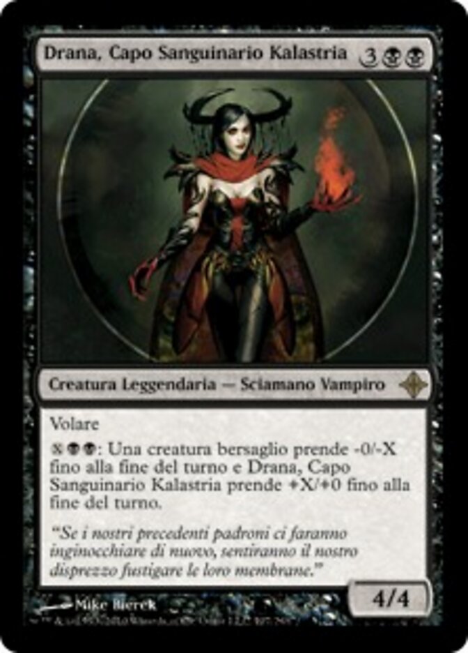 Drana, Capo Sanguinario Kalastria