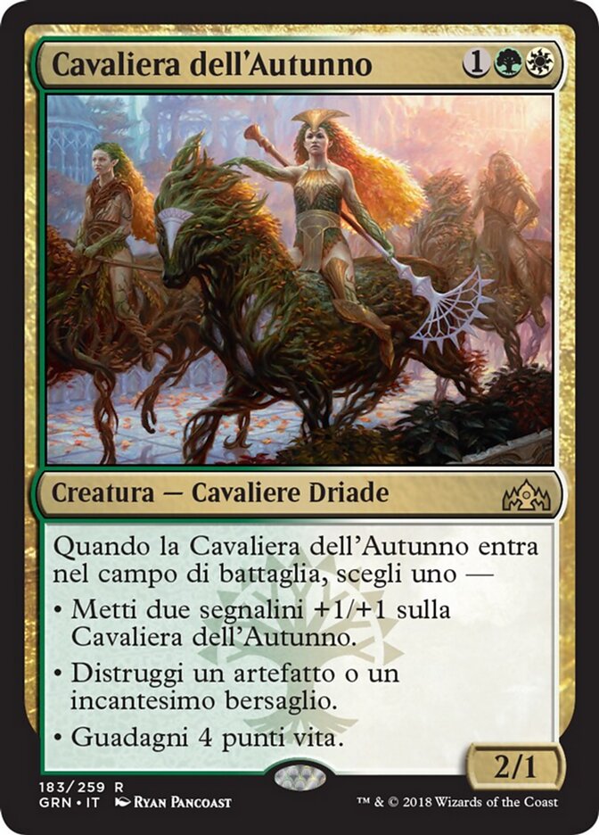 Cavaliera dell'Autunno
