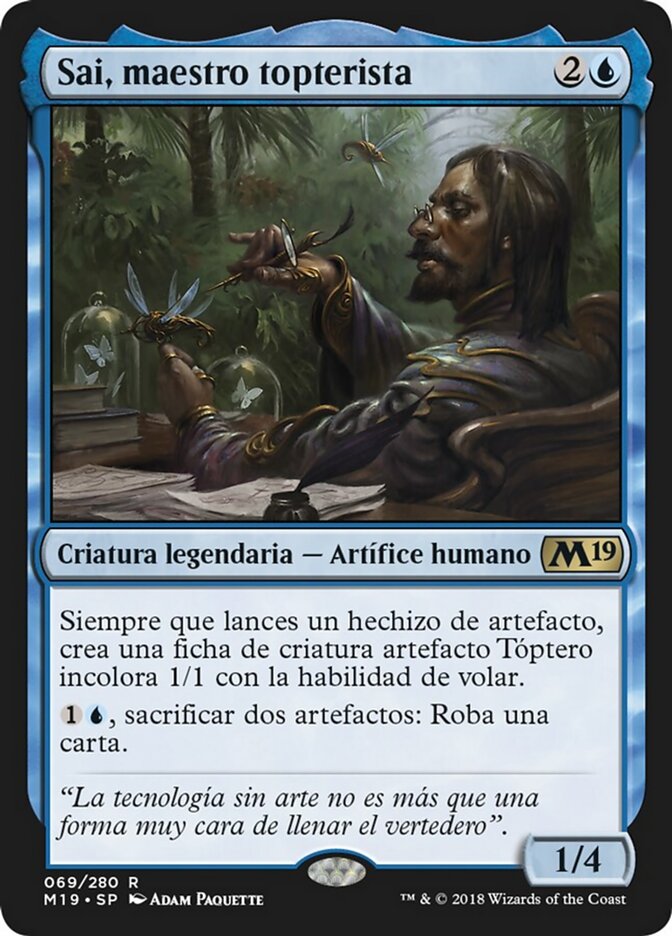 Sai, maestro topterista