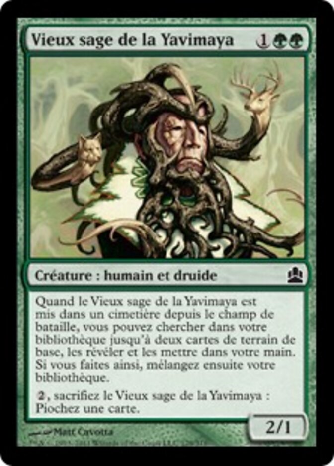 Vieux sage de la Yavimaya