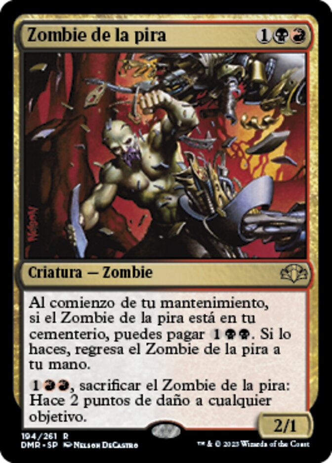 Zombie de la pira