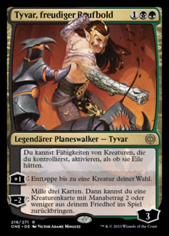 Tyvar, freudiger Raufbold