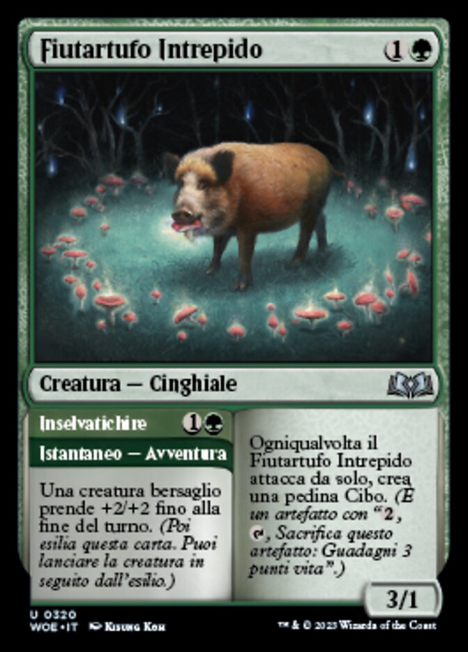 Intrepid Trufflesnout // Go Hog Wild