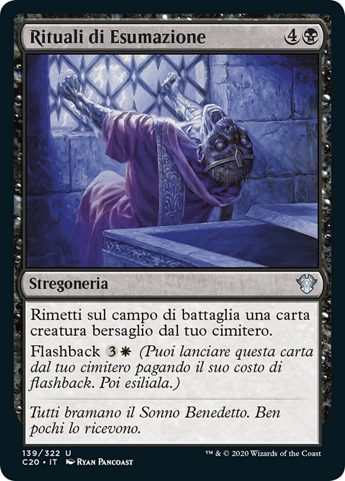 Rituali di Esumazione