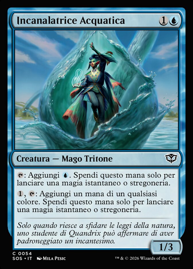 Incanalatrice Acquatica