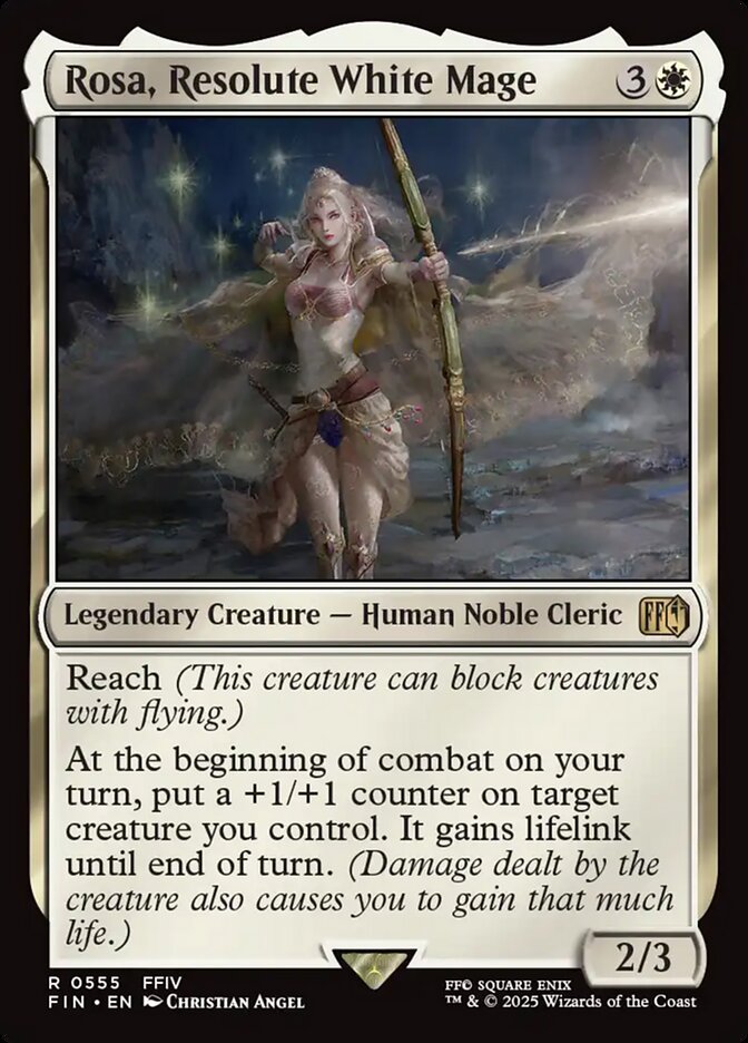 Rosa, Resolute White Mage