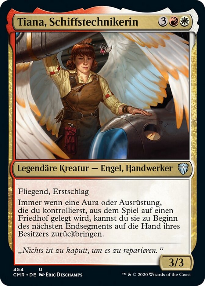Tiana, Schiffstechnikerin