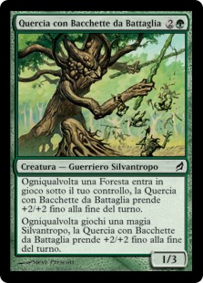 Quercia con Bacchette da Battaglia