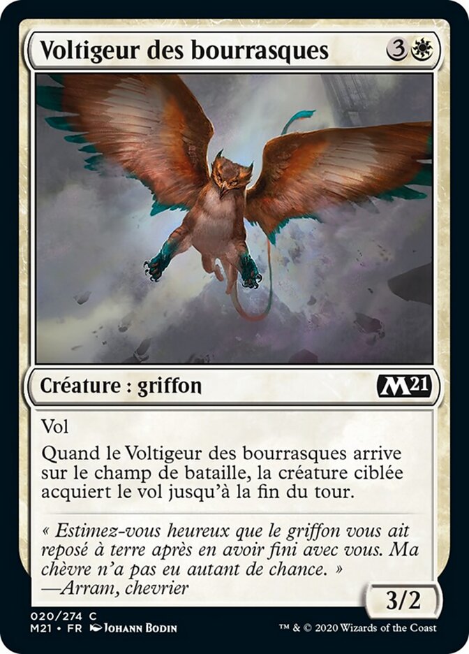Voltigeur des bourrasques
