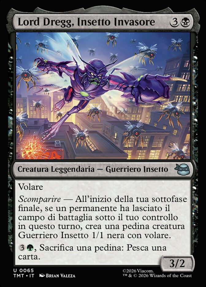 Lord Dregg, Insetto Invasore