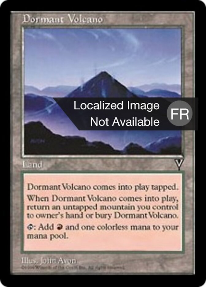 Volcan assoupi