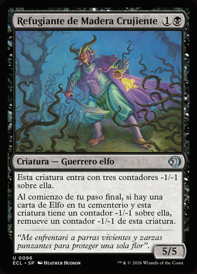 Refugiante de Madera Crujiente