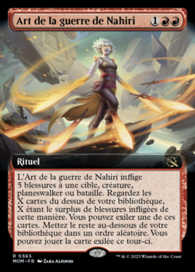 Art de la guerre de Nahiri
