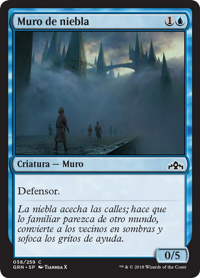 Muro de niebla