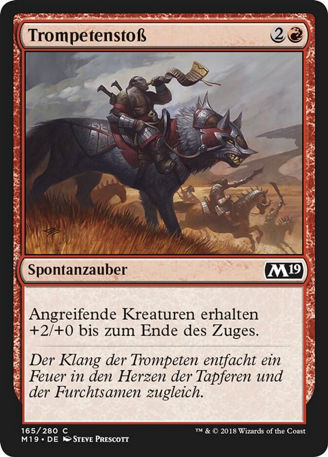 Trompetenstoß