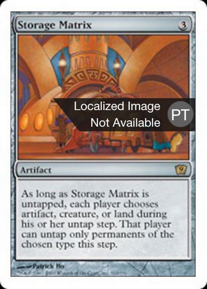 Matriz de Armazenagem