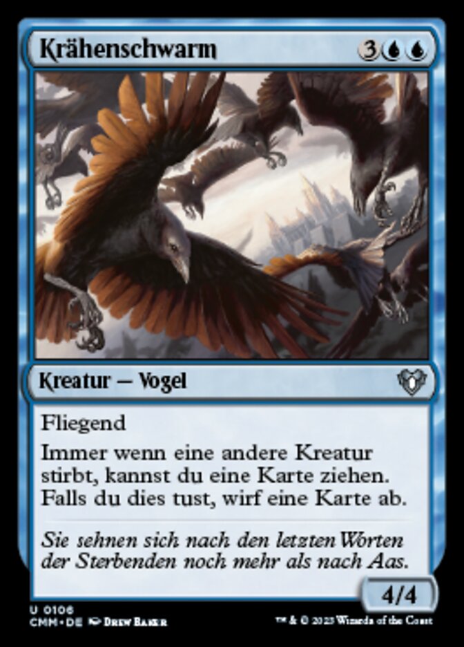Krähenschwarm