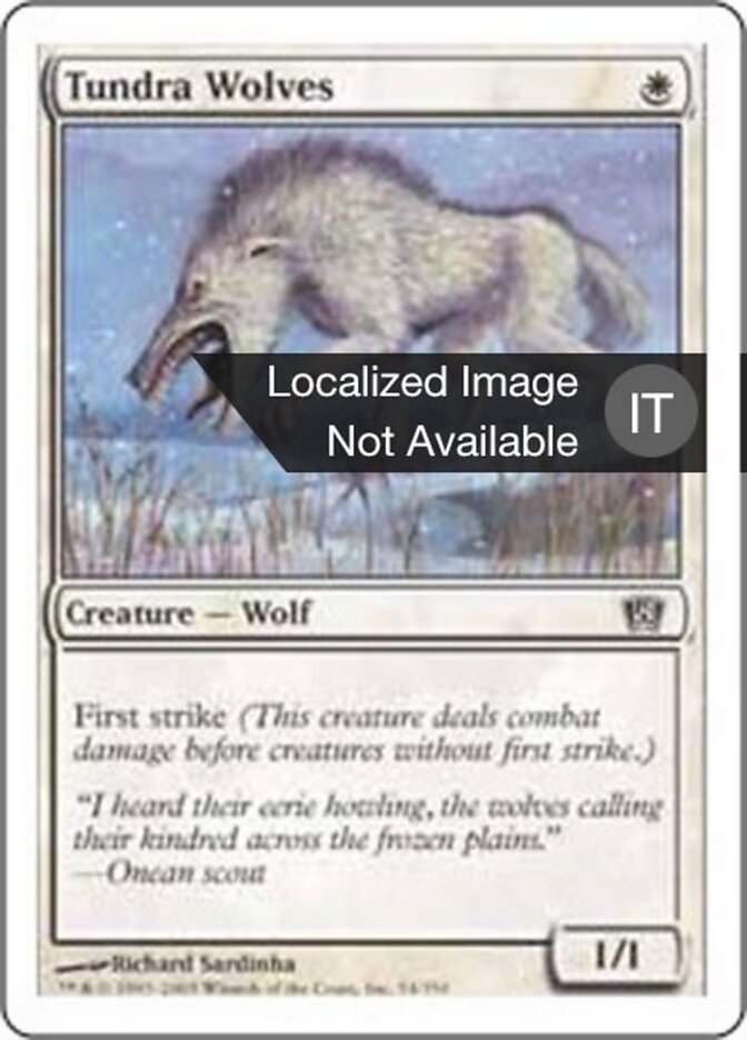 Lupi della Tundra