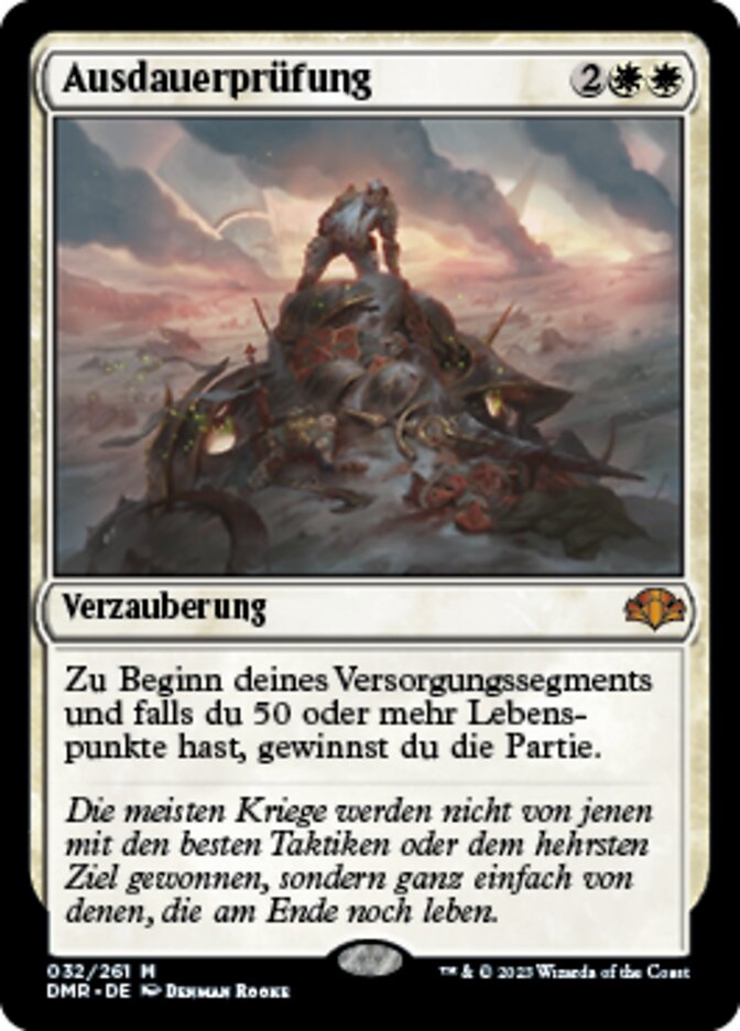 Ausdauerprüfung