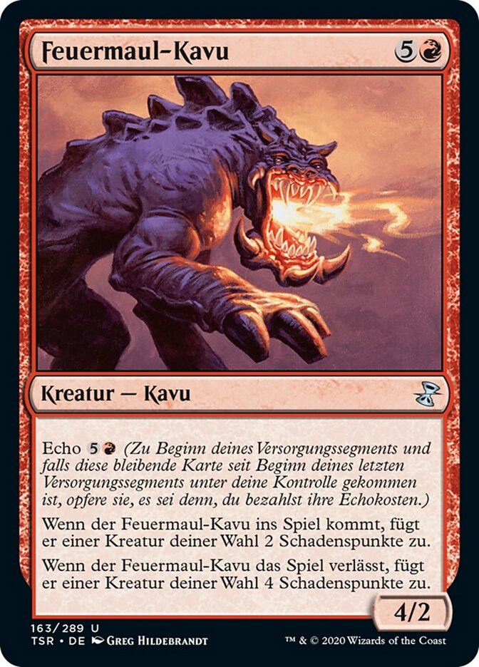 Feuermaul-Kavu