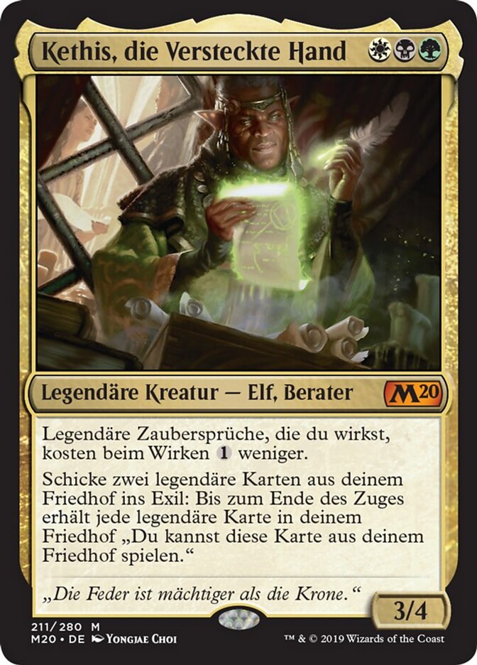 Kethis, die Versteckte Hand