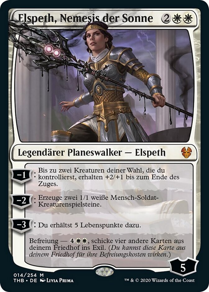 Elspeth, Nemesis der Sonne