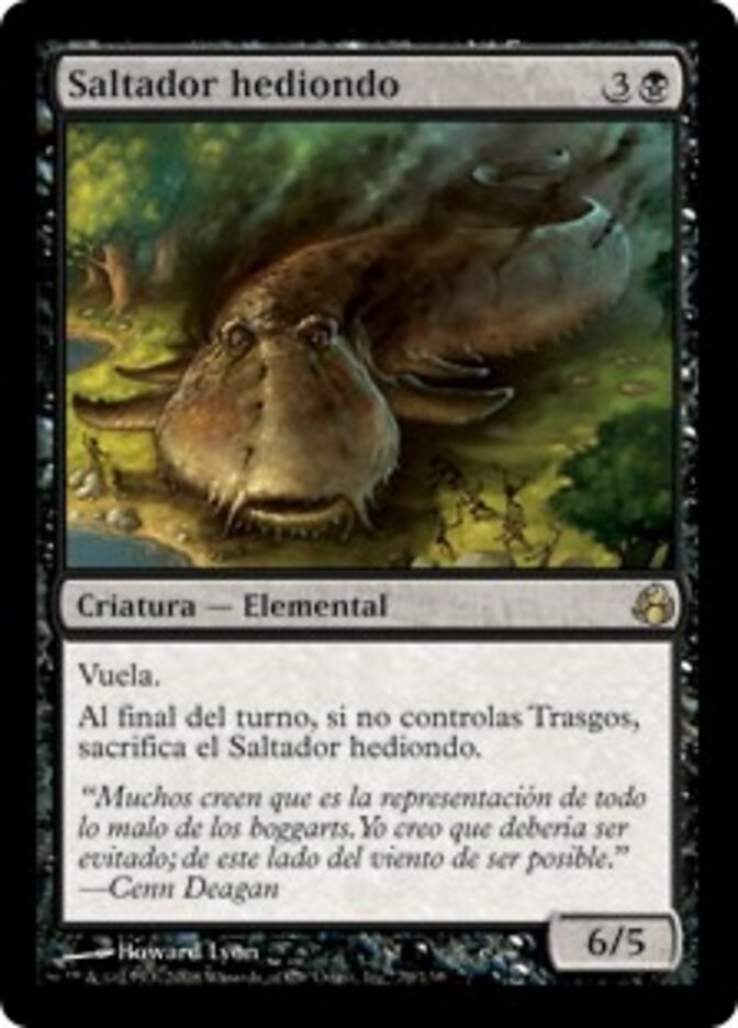 Saltador hediondo