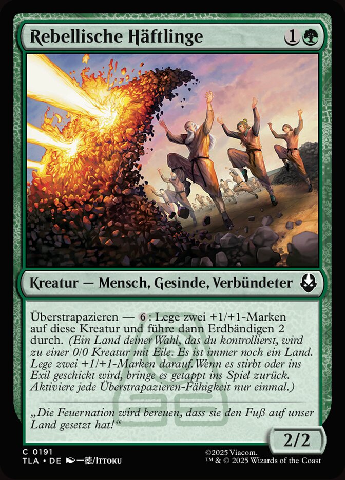Rebellische Häftlinge