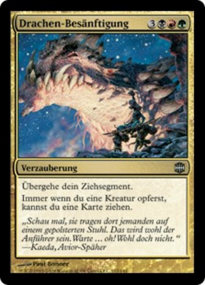 Drachen-Besänftigung