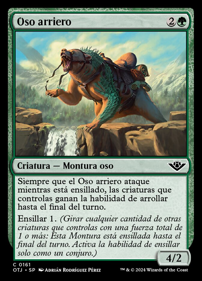 Oso arriero
