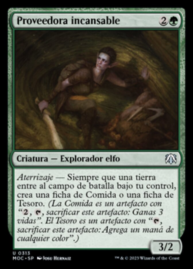 Proveedora incansable