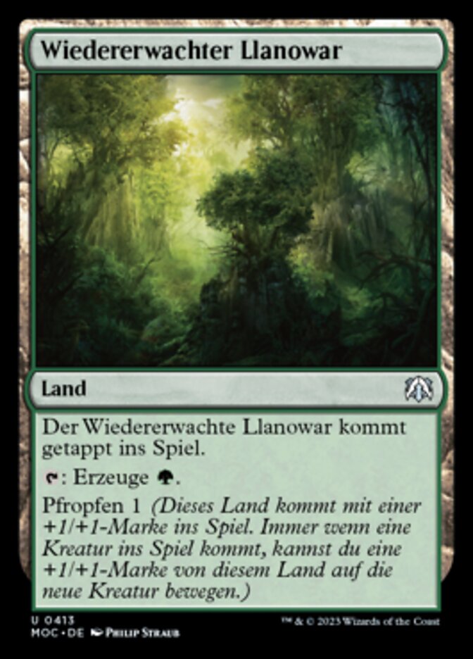 Wiedererwachter Llanowar