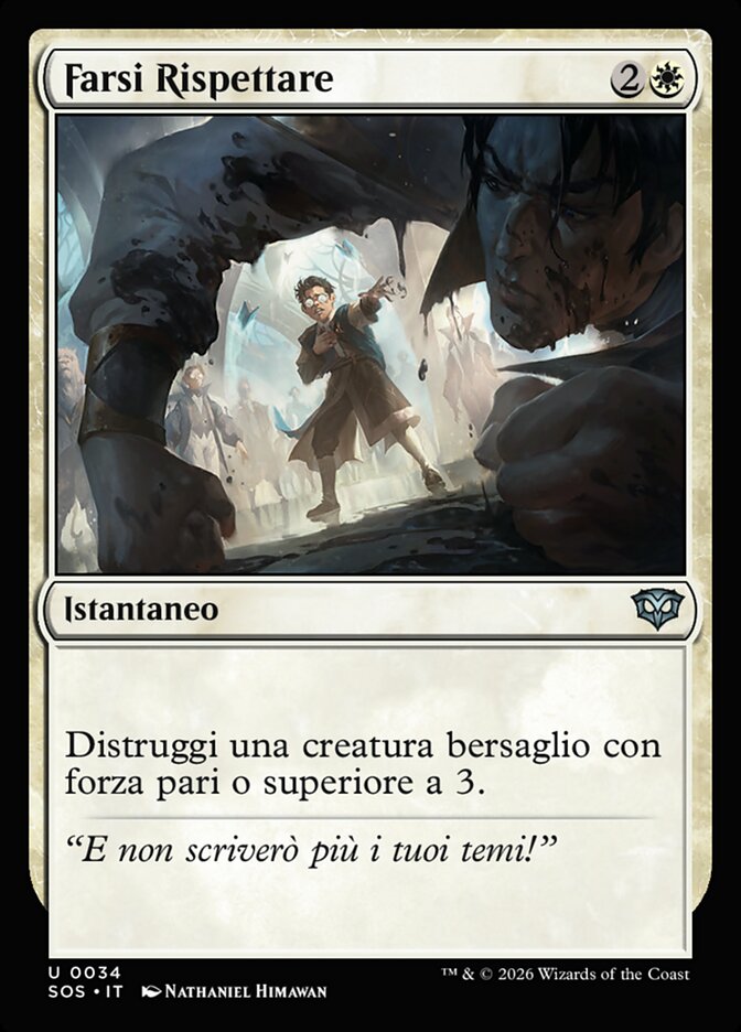 Farsi Rispettare