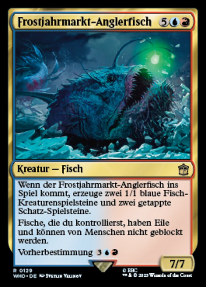 Frostjahrmarkt-Anglerfisch