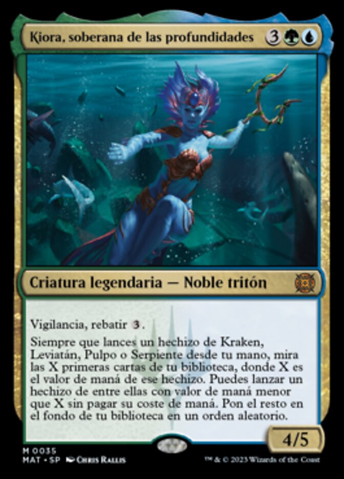Kiora, soberana de las profundidades