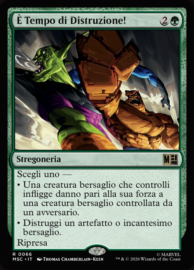 È Tempo di Distruzione!