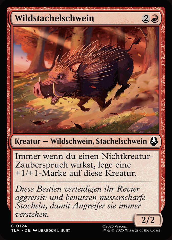 Wildstachelschwein