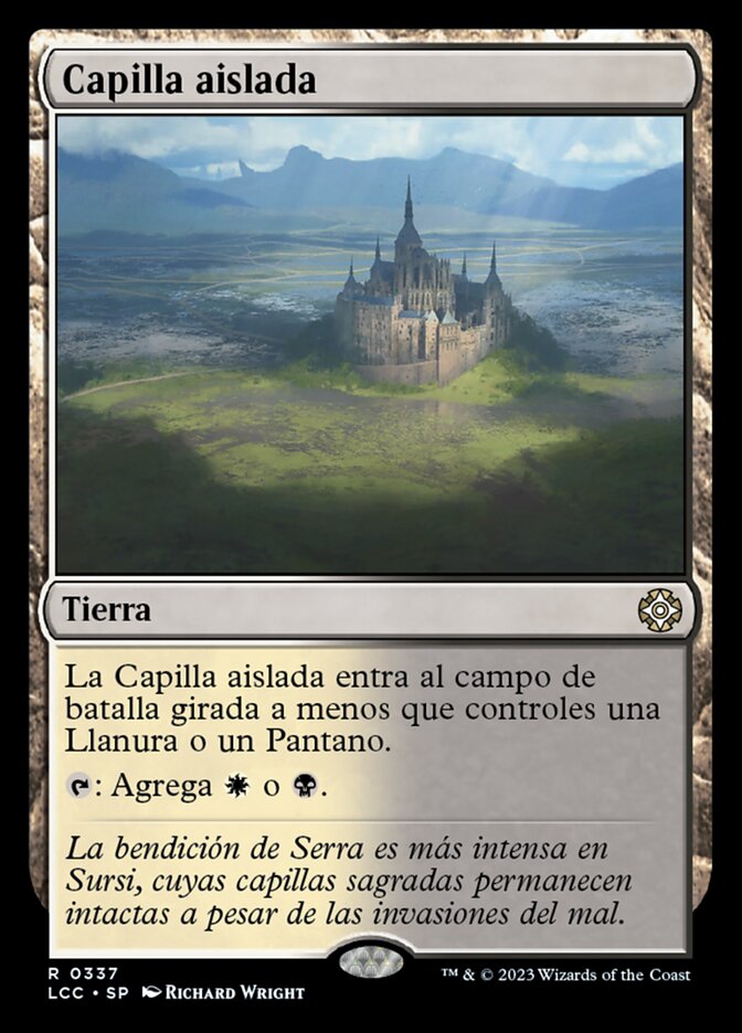 Capilla aislada