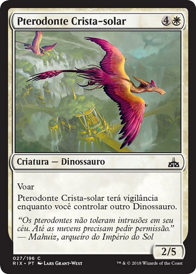 Pterodonte Crista-solar