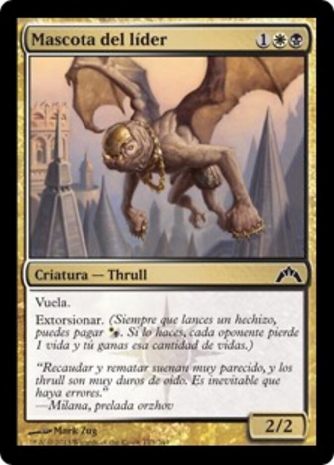 Mascota del líder