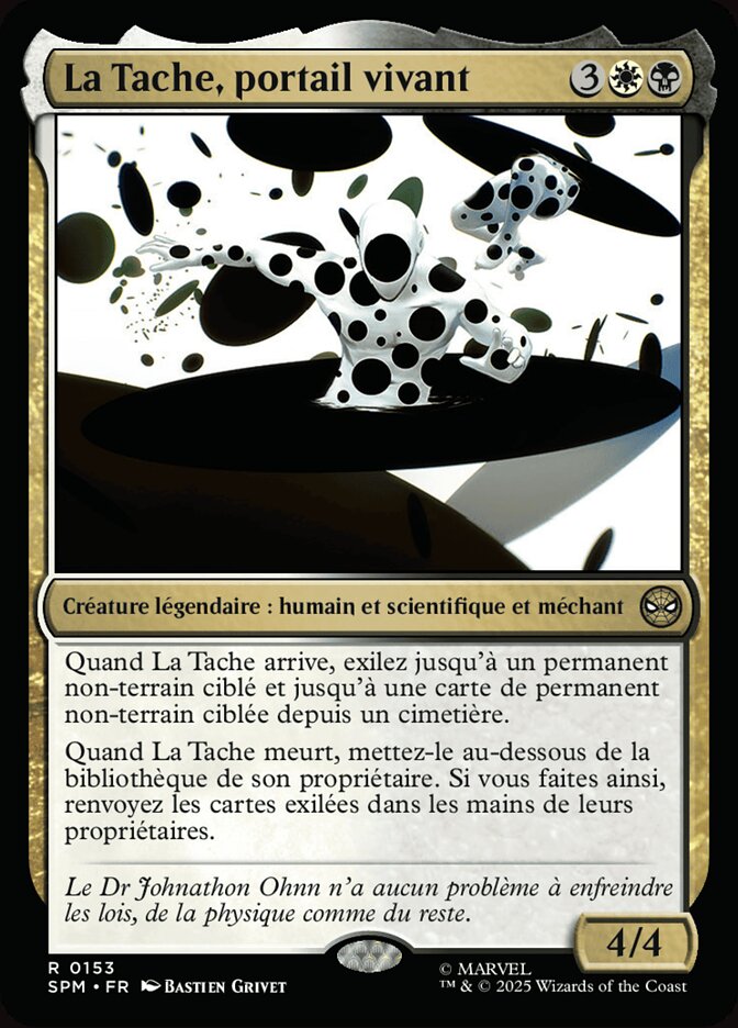 La Tache, portail vivant