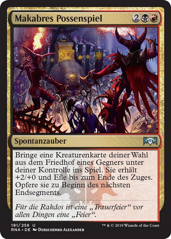 Makabres Possenspiel