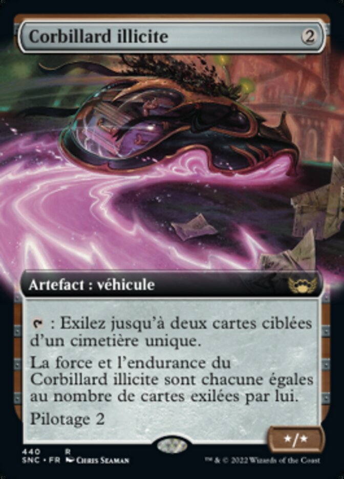 Corbillard illicite
